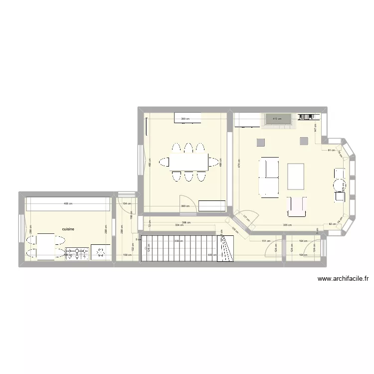 maison Wimereux. Plan de 