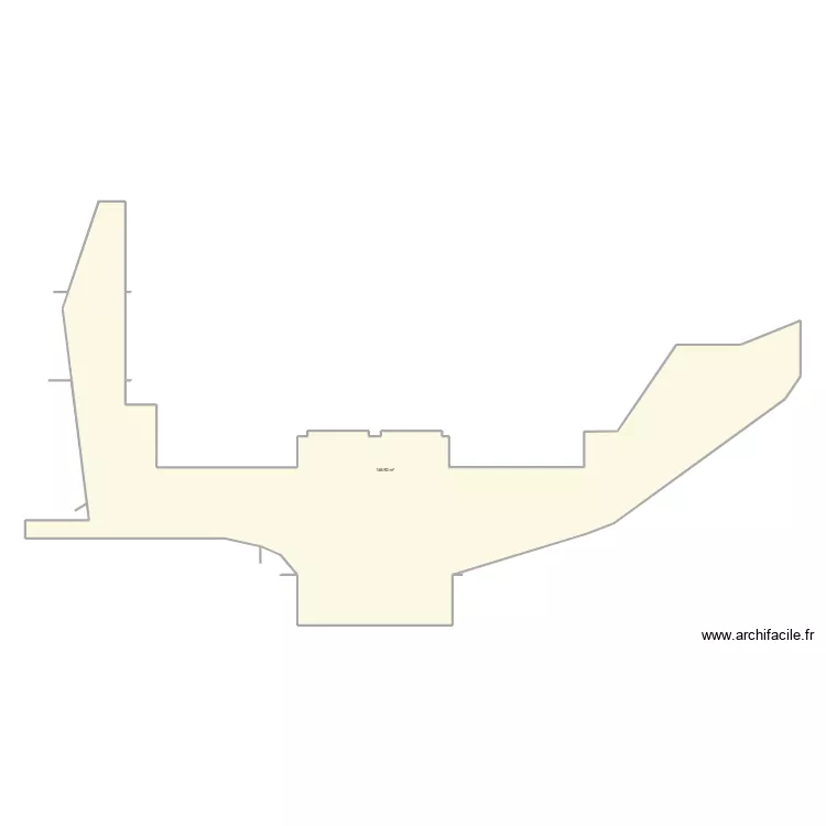 canet. Plan de 1  et 147 m²