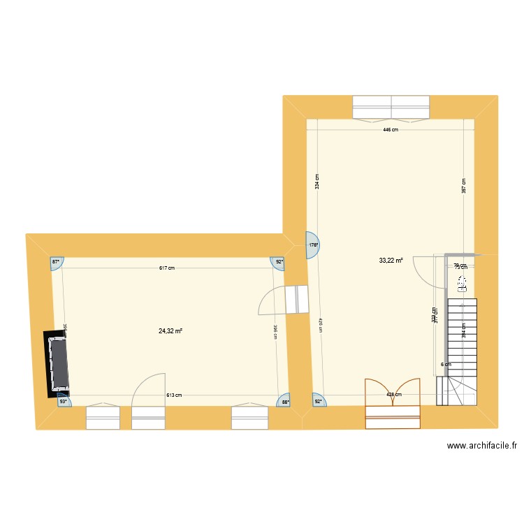 Home RDC. Plan de 0 pièce et 0 m2