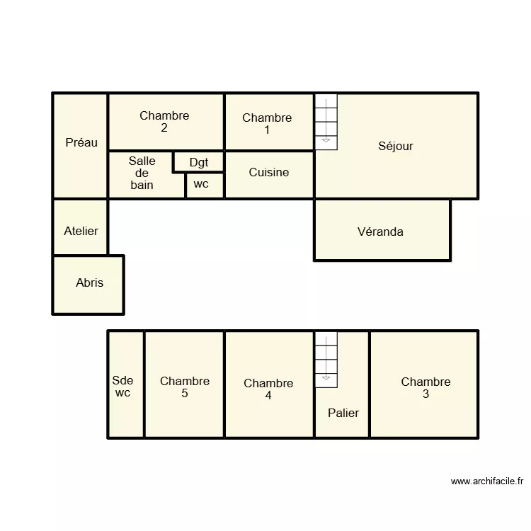 PLOZEVET GAZAGNE. Plan de 