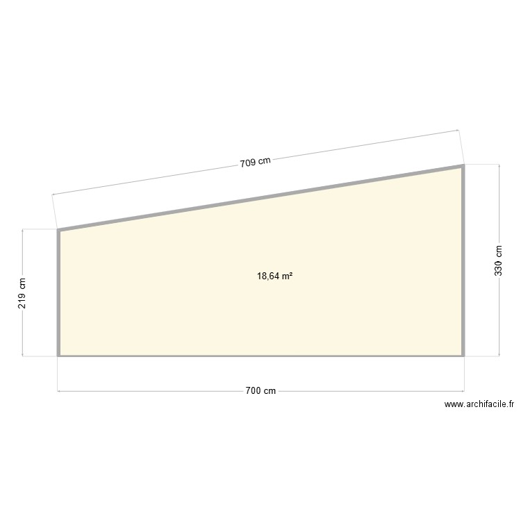Carport coté latéral. Plan de 0 pièce et 0 m2