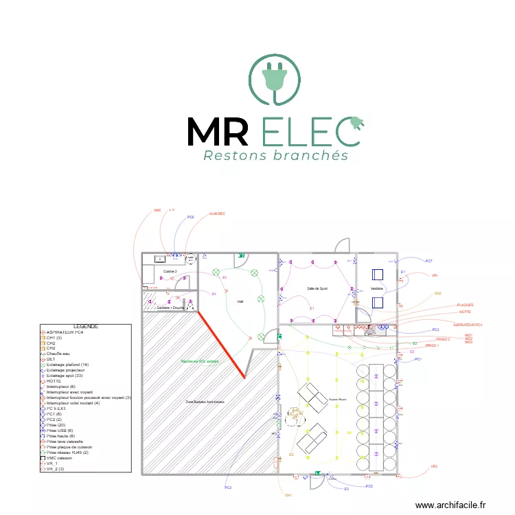 HOALEN AVOCATS. Plan de 7  et 176 m²