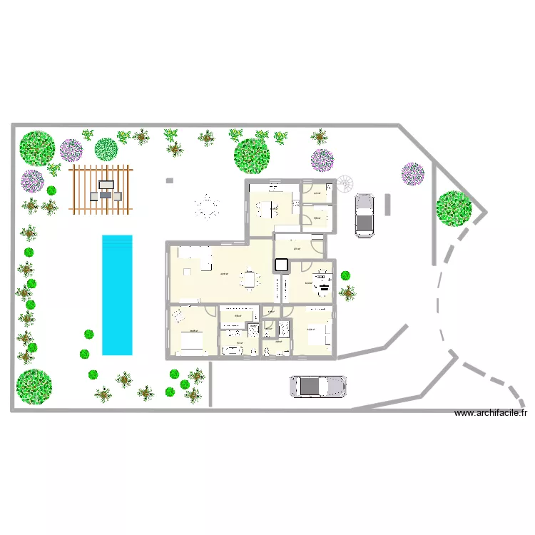 Projet 6. Plan de 19  et 183 m²