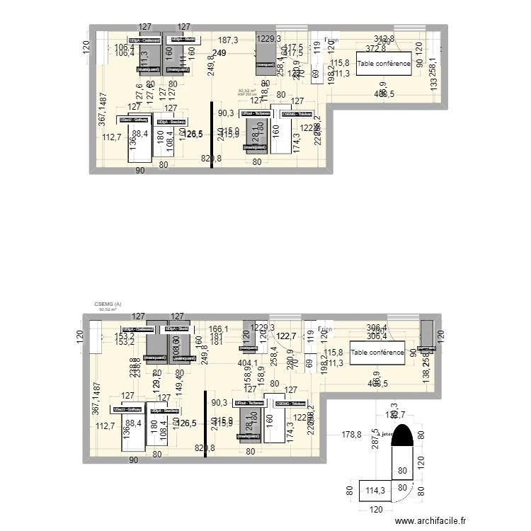 CSEMG (A). Plan de 0 pièce et 0 m2