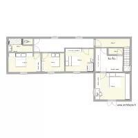 plan étage chambre