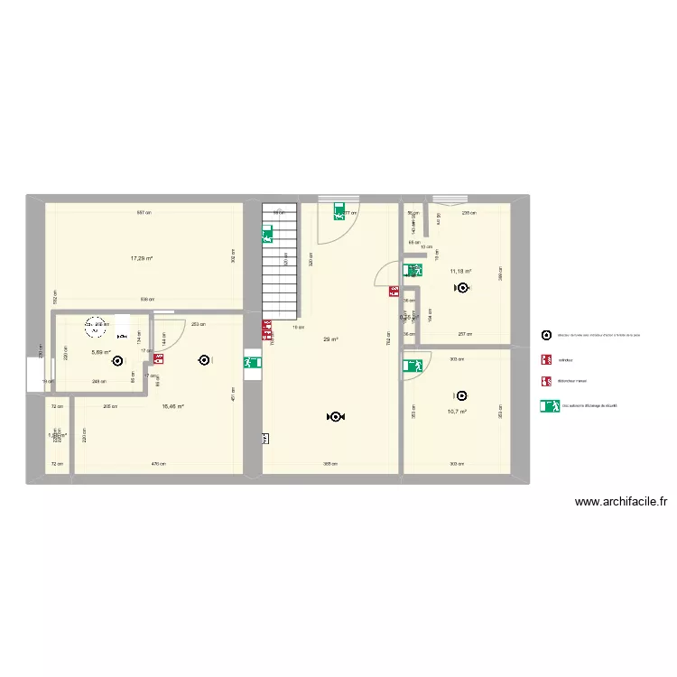 hotel prado rdj securit&eacute;. Plan de 