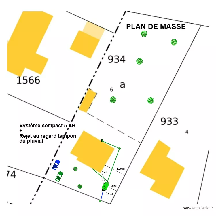 Vergé Rieux. Plan de Vergé Rieux. Plan de