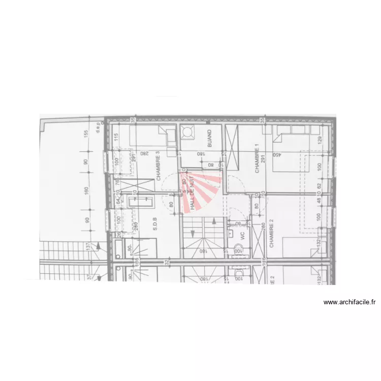Sollami_Etage2. Plan de 