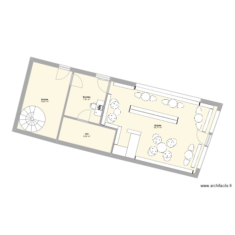 CORDONNERIE pour Orpi. Plan de 10 pièces et 122 m2