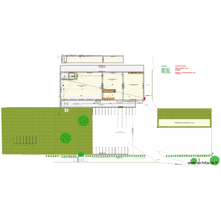 CHAI MAROLLES V1. Plan de 10  et 1969 m²