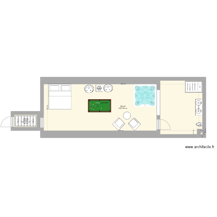 la chambre. Plan de 0 pièce et 0 m2