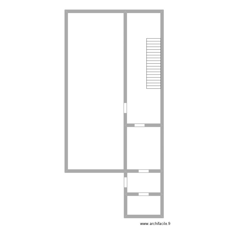 le logis Floréal Pyrèthres 21 niveau 0. Plan de 4 pièces et 117 m2