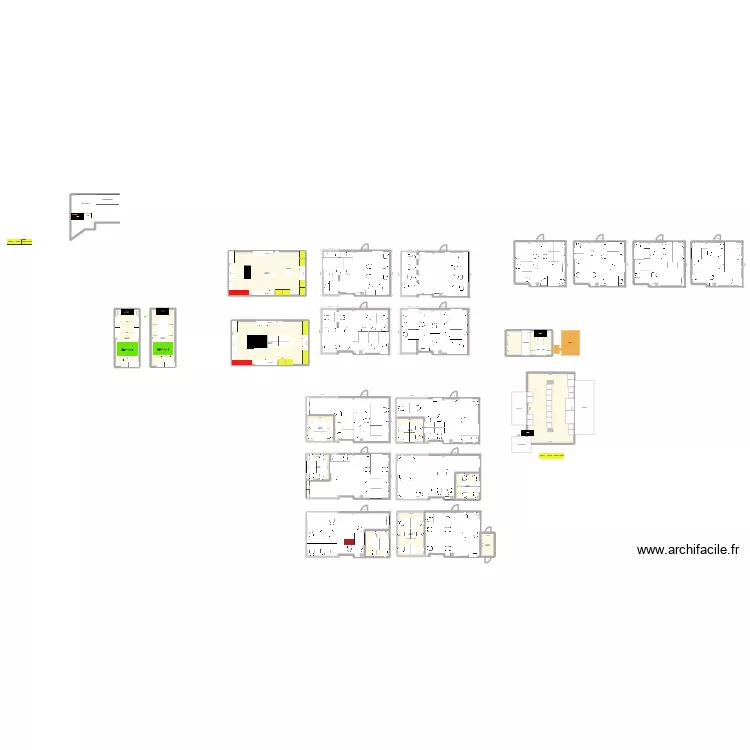Bureaux UAP1. Plan de Bureaux UAP1. Plan de