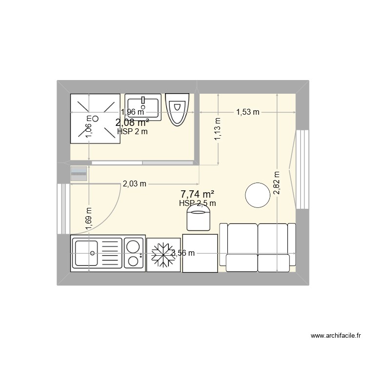 route de vienne. Plan de 0 pièce et 0 m2 route de vienne. Plan de 0 pièce et 0 m2