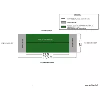 tunnel hangar &Agrave; INT&Eacute;GRER DANS PLAN DE MASSER PLAN DE TOITURE