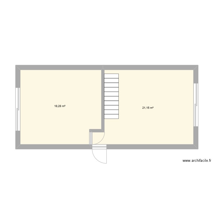 PLAN PERMIS AGRANDISSEMENT. Plan de 0 pièce et 0 m2
