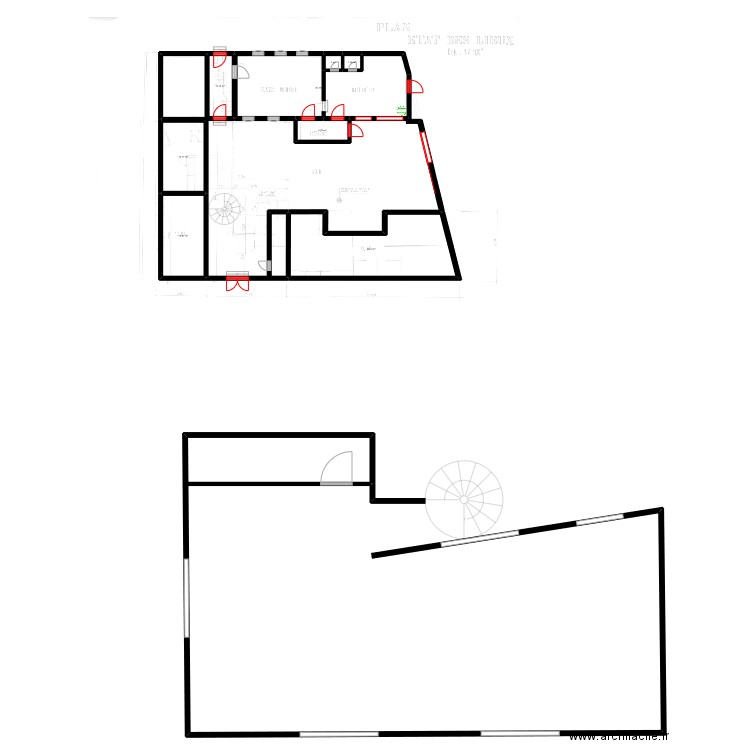 Ecole Savignac. Plan de 0 pièce et 0 m2