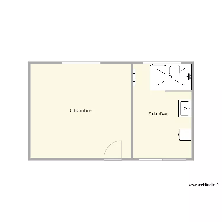 PLAN APRES TRAVAUX MUNSCH. Plan de 