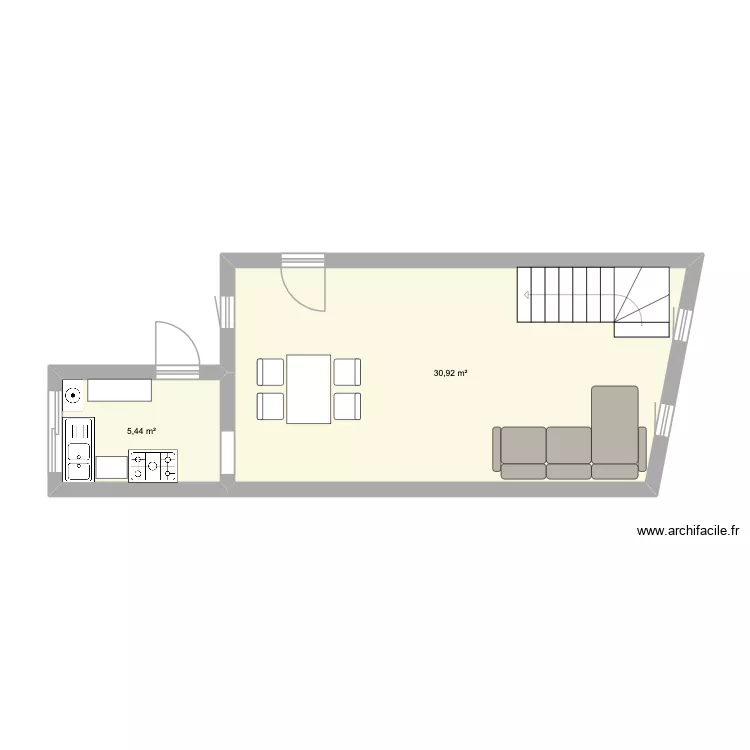 rdc toul. Plan de 2 et 36 m² rdc toul. Plan de 2 et 36 m²