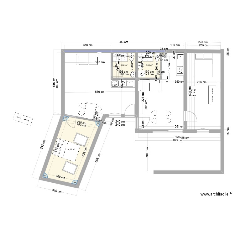 atelier st denis +++. Plan de 0 pièce et 0 m2