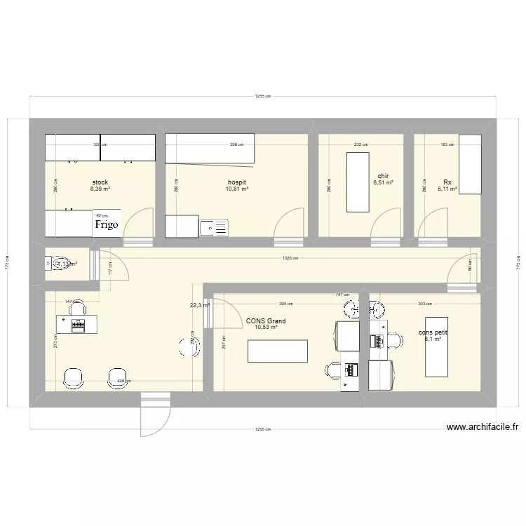 cabinet vt test Nam1. Plan de 0 pièce et 0 m2