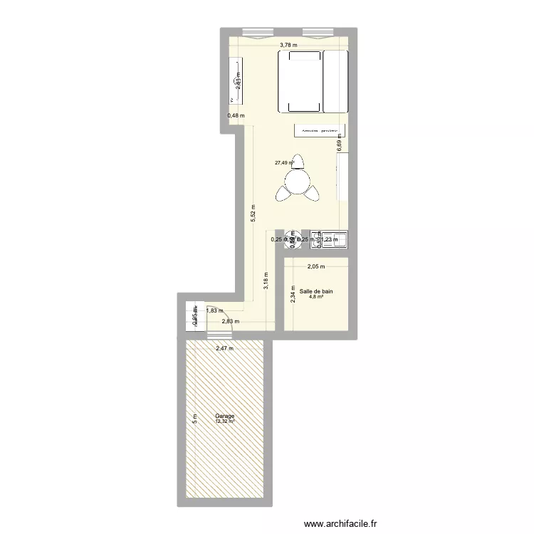 beau fleury. Plan de 