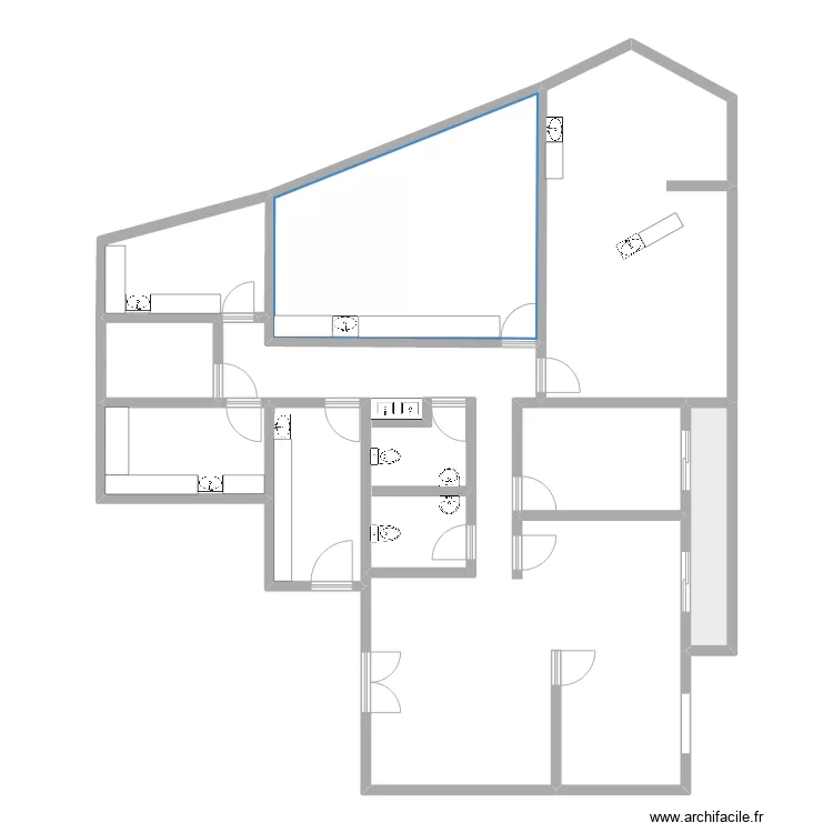 cabinet dentiste. Plan de cabinet dentiste. Plan de