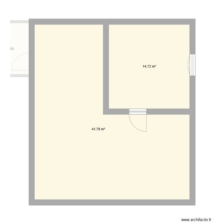 TANWEER étage. Plan de 10 pièces et 118 m2
