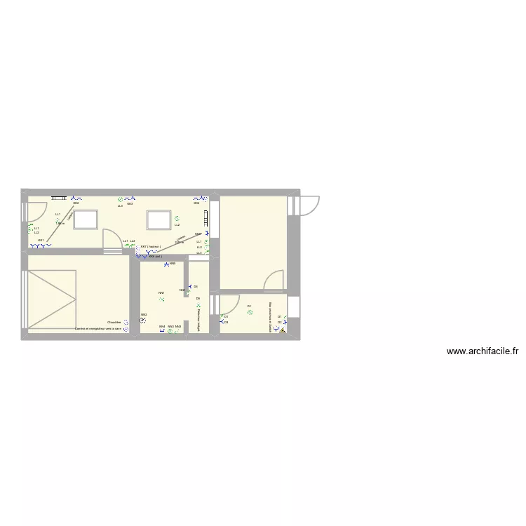 Projet petit gîte cour et arrière cuisine 2. Plan de Projet petit gîte cour et arrière cuisine 2. Plan de