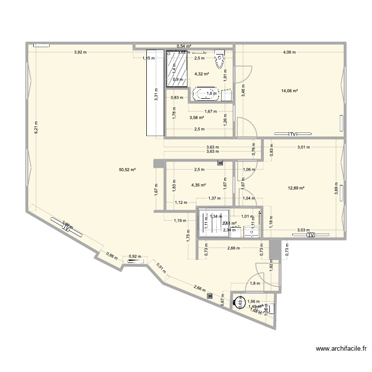 25 GUENEGAUD 4. Plan de 0 pièce et 0 m2