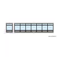 Etude de facade Boeuf tricolore n°5