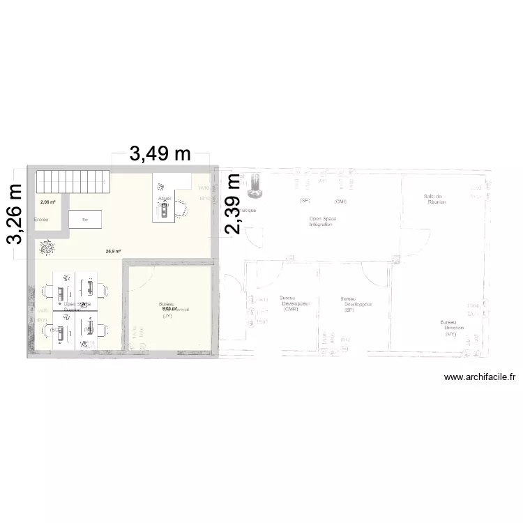 Bastia. Plan de Bastia. Plan de