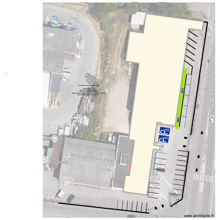 Plan Cadastre. Plan de 