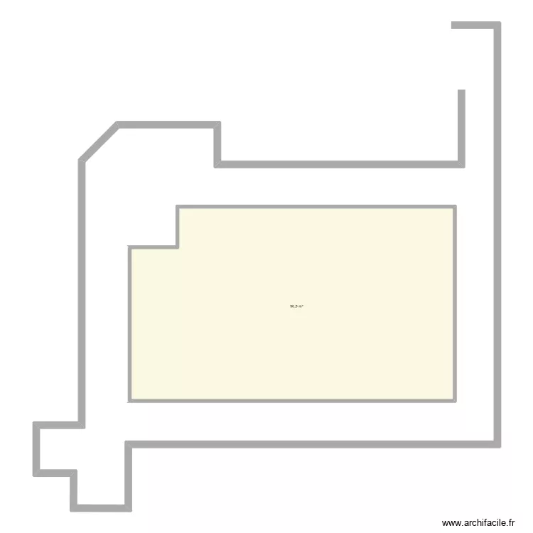 etage 1. Plan de 1 et 97 m² etage 1. Plan de 1 et 97 m²