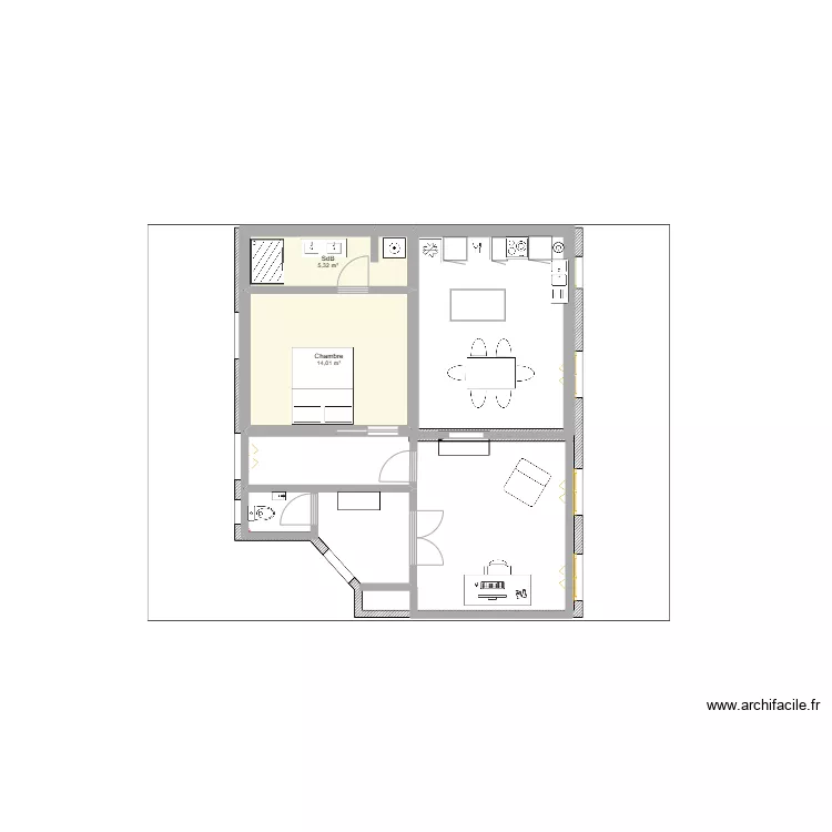 dessin Capu. Plan de 