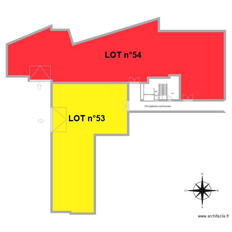 VICTOR2. Plan de 7 pièces et 778 m2