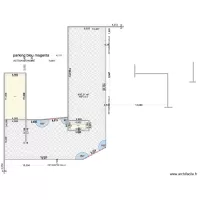 PARKING BLEU MAGENTA