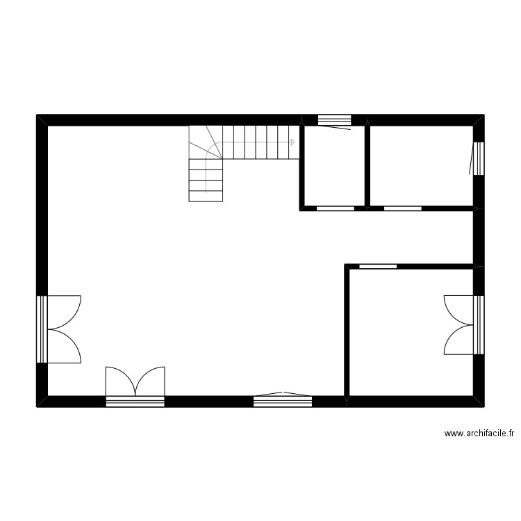 LUIGGI. Plan de 4 pièces et 64 m2