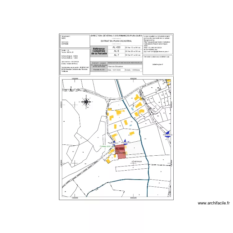 Plan de Situation. Plan de Plan de Situation. Plan de