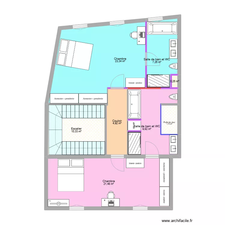 CAPDEVILLE PRO R+2. Plan de CAPDEVILLE PRO R+2. Plan de