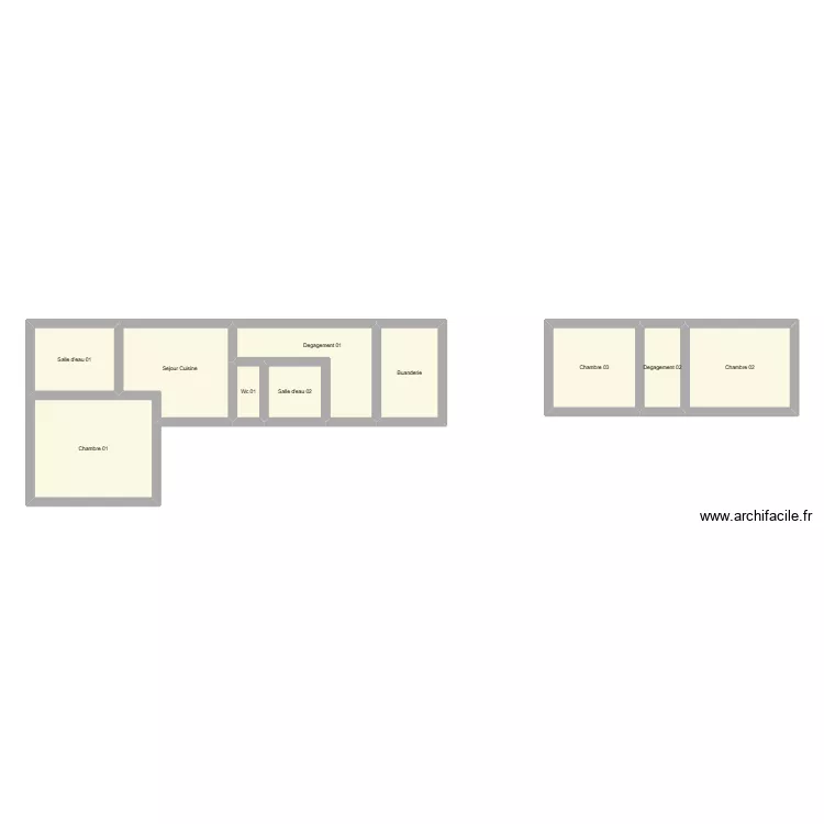 350602632. Plan de 10 et 67 m² 350602632. Plan de 10 et 67 m²