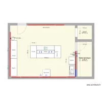 RAAL ETAGE +1 droite - calepinage inox