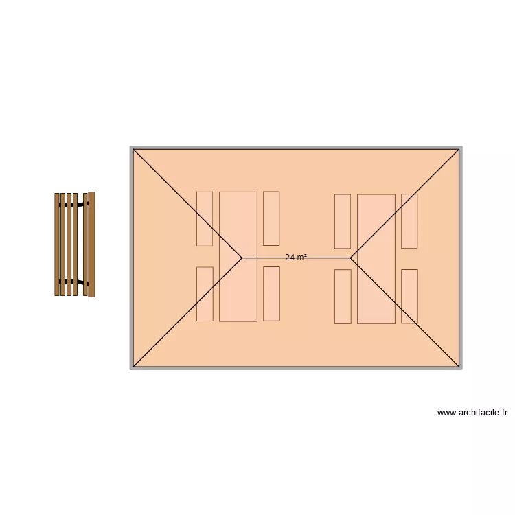 Ext&eacute;rieur. Plan de 