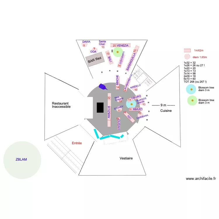 Belgium Pier Rez - NOMS tables + déco -. Plan de Belgium Pier Rez - NOMS tables + déco -. Plan de