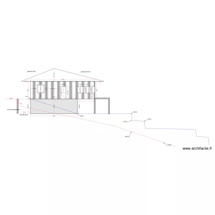maison de l'amour FO. Plan de 