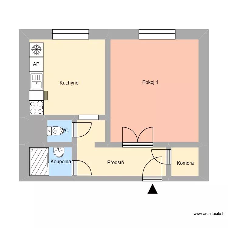 Hornická 654, byt 11 Albrechtice. Plan de 11 Pièces et 158 m² Hornická 654, byt 11 Albrechtice. Plan de 11 Pièces et 158 m²