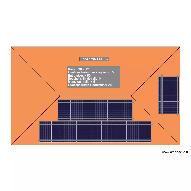 LAFFILEZ DIDIER CALPINAGE COMMANDE FIXATIONS. Plan de 