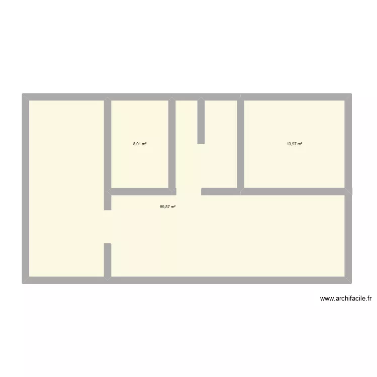 plan maison. Plan de 3 et 82 m² plan maison. Plan de 3 et 82 m²