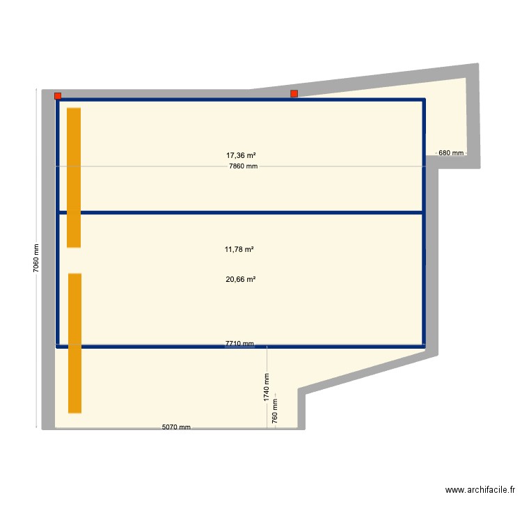 alberto albufeira. Plan de 3 pièces et 90 m2
