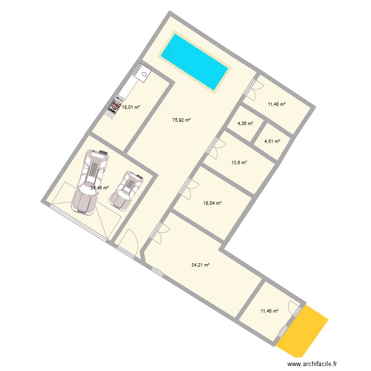 dfbtuy;ui7527. Plan de 11 pièces et 313 m2